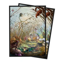 Ultra Pro - Magic The Gathering: Bloomburrow - 100Ct Matte Deck Protector Sleeves White/Plains